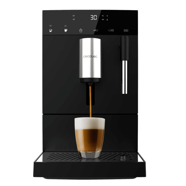 Cremmaet Compact Steam Compact mega-automatic coffee machine with 19 bars, Thermoblock system and steam nozzle.